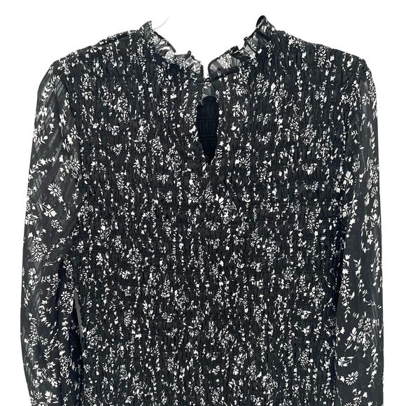 Code x Mode women’s smocked floral swing maxi dress - Picture 5 of 12